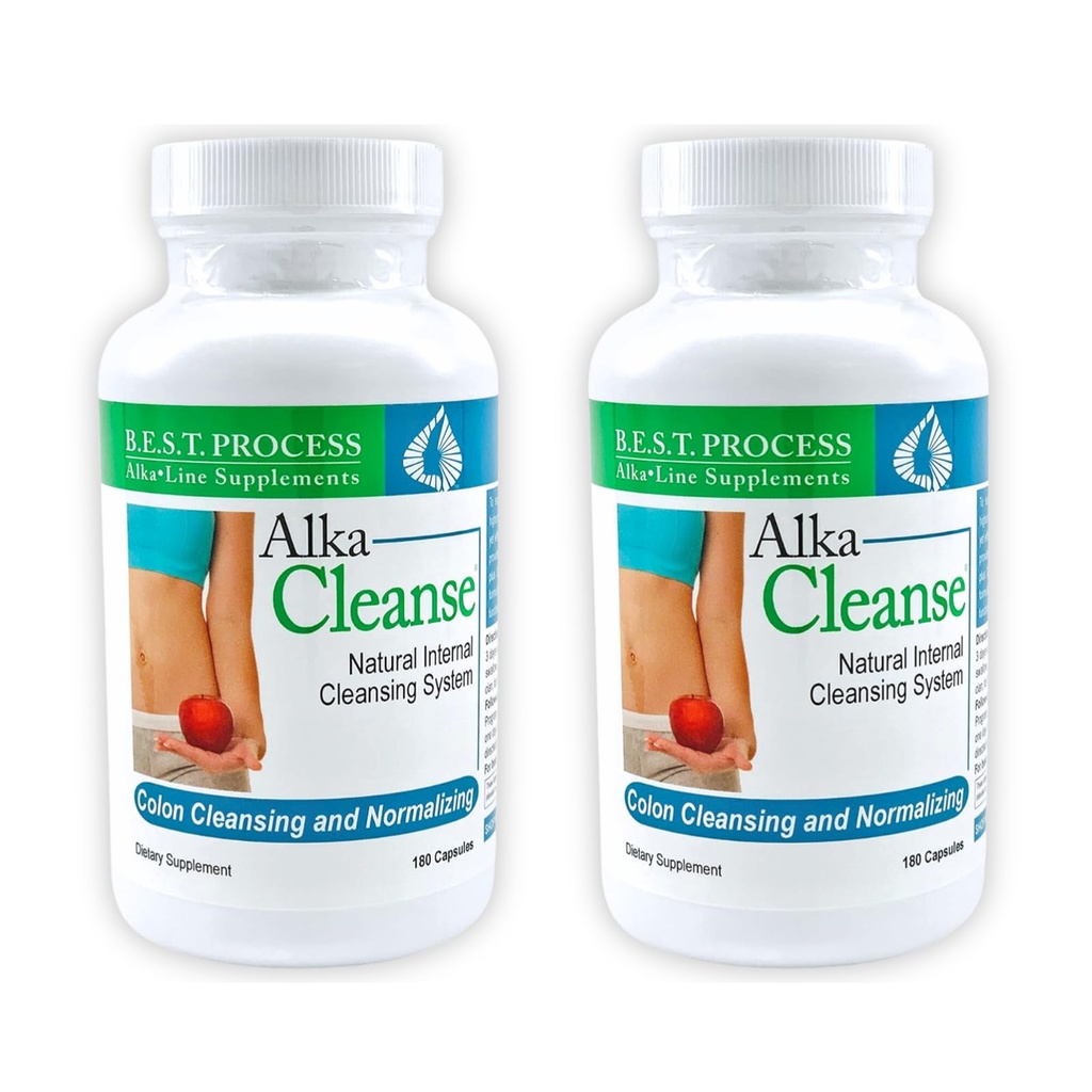 Alka•Cleanse καλύτερη διαδικασία Αλκαλίνη — Herbal Detox Colon Cleanse & Digestive Distress Formula — Psyllium Husk, Προβιοτικά, Ένζυμα & Βότανα (2)