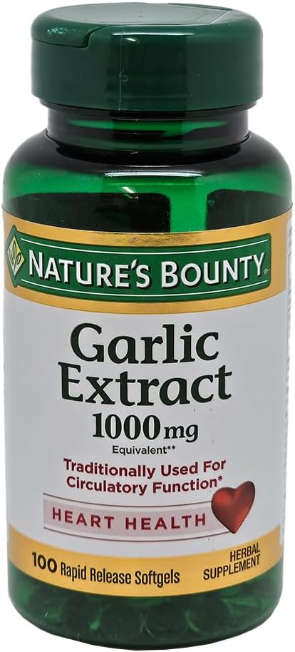Σκόρδο 1000 mg Softgels 100 ea