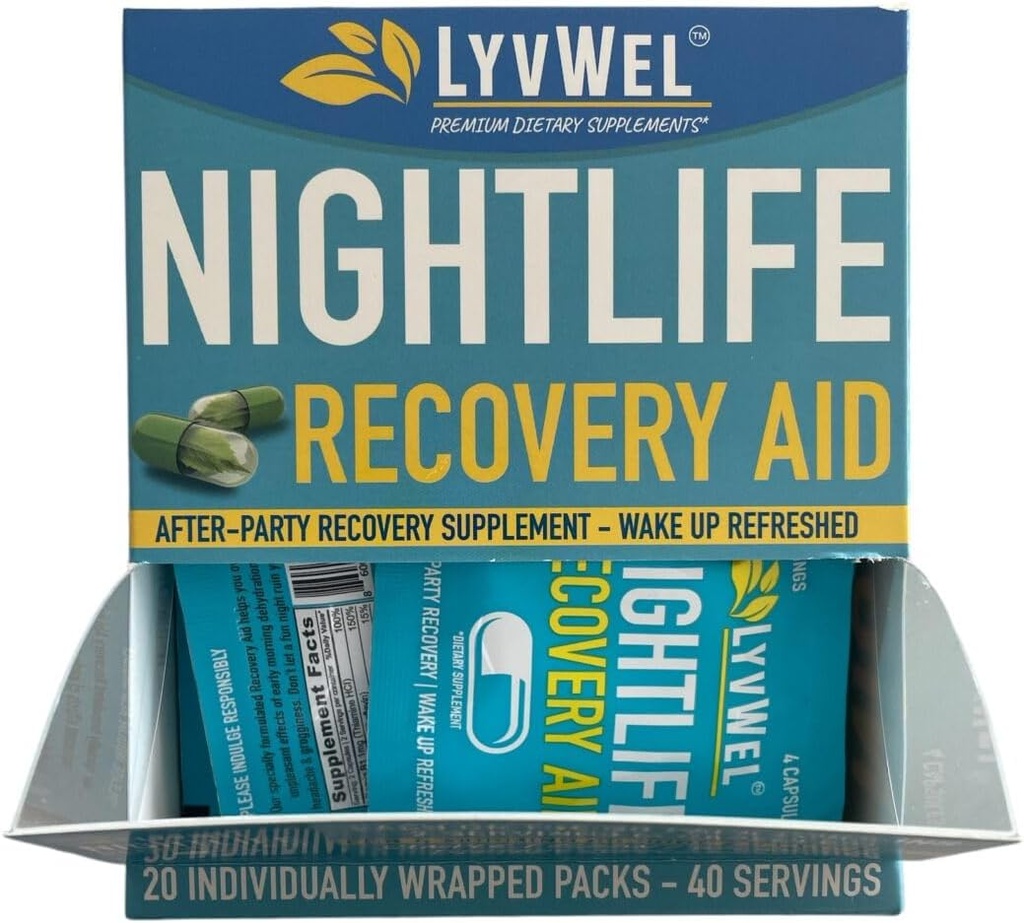 LyvWel Nightlife Recovery Carton 