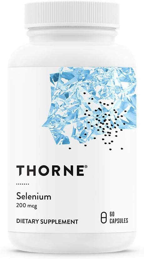 THORNE - Selenyum - Antioksit Desteği için 200 mcg Selenium Supplement* - 60 Capsules