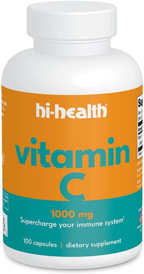 Merhaba-Sağlık Vitamini Rose HIPS (100 Capsules) ile 1000 mg