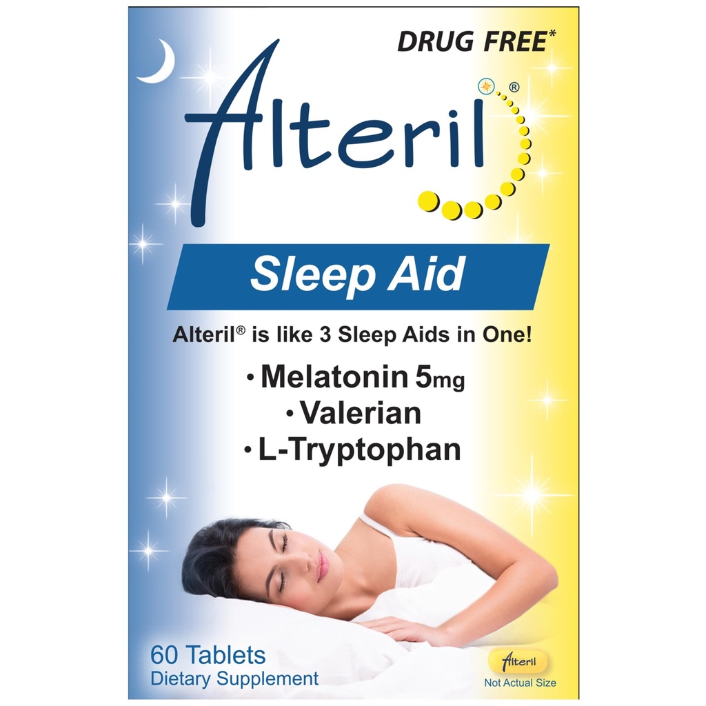 Alteril - Βοήθεια για τον Ύπνο Όλα τα Φυσικά - 60 δισκία