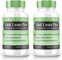 rize labs - Fast Lean Pro Συμπλήρωμα Διατροφής, Advanced Formula Κάψουλες για επιπλέον δύναμη, μη ΓΤΟ, Προωθεί Υγιεινή Διαχείριση Βάρος (120 κάψουλες) (Επίσημη Συσκευασία του 2)
