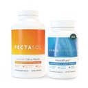 EcoNugenics Ultimate Cellular Health & Immune Support Pack | HonoPure - Magnolia Bark Ekstraksiyon, 120 Capsules / Pecta Sol-C Modified Citrus Pectin, 270 Capsules