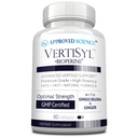 Εγκεκριμένη επιστήμη VertiSyl - Ginkgo Biloba, Ginger, Βιταμίνη D3, BioPerine - 30 κάψουλες - 1 μήνας προσφοράς