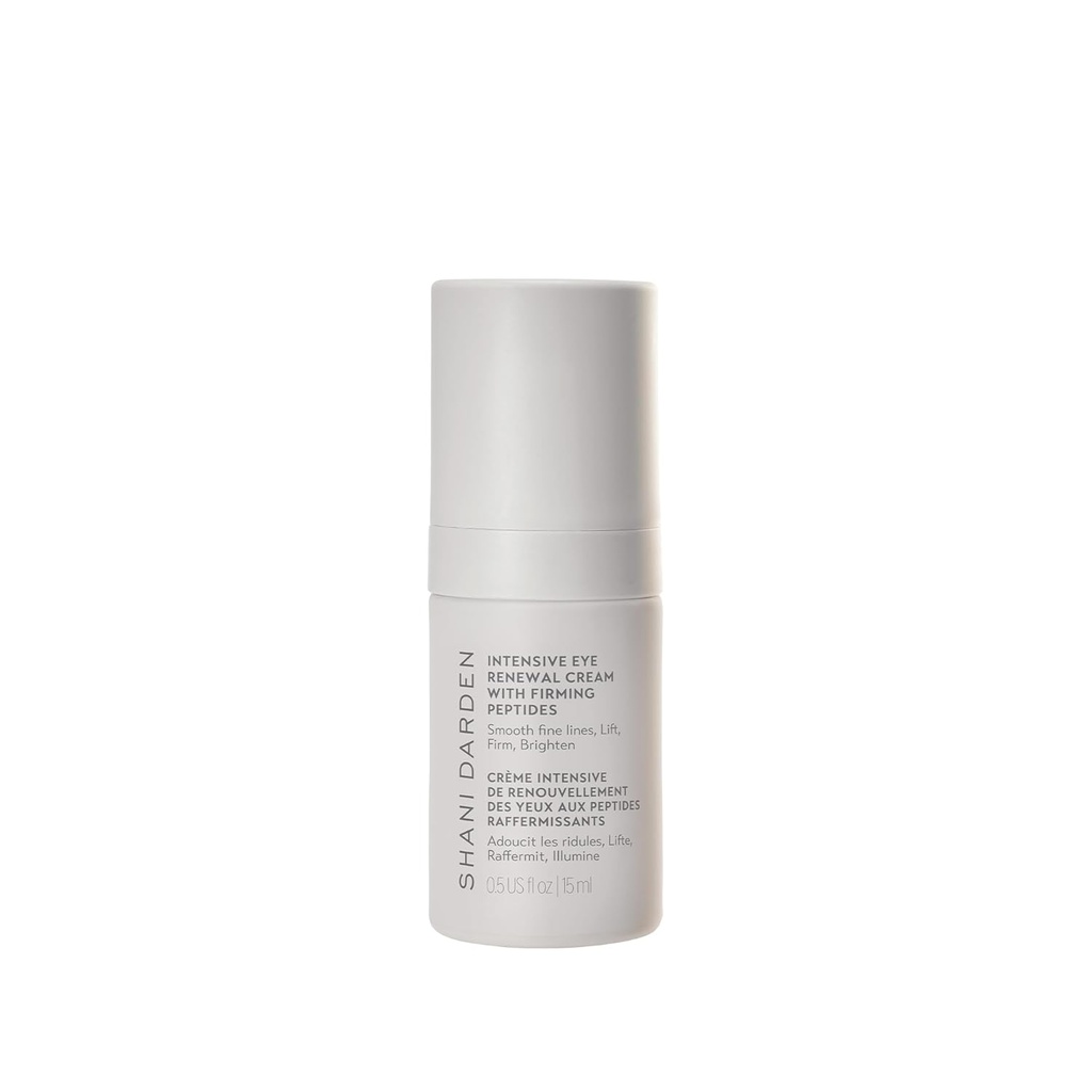 SHANI DARDEN Yoğun Eye Renewal Cream, Dark Circles, Fine Lines, Wrinkles & Crows Feet with Niacinamid, Shea Butter & Ceramid, Krese-Free & Makyaj-Ready, 0,50 fl oz