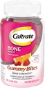 Caltrate Gummy Bites 500 mguba ve Vitamin D Supplement, Black Cherry, Strawberry, Orange - 50 Count