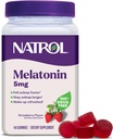Natrol Melatonin Gummies, Sleep Support, 140 Strawberry-Flavored Adult Melatonin Gummies, 5 mg Sleep Aids for Yetişkinler