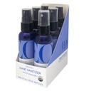 EO Organik Hand Sanitizer spreyi: Fransız Lavender, 2 Ounce, 6 Kont