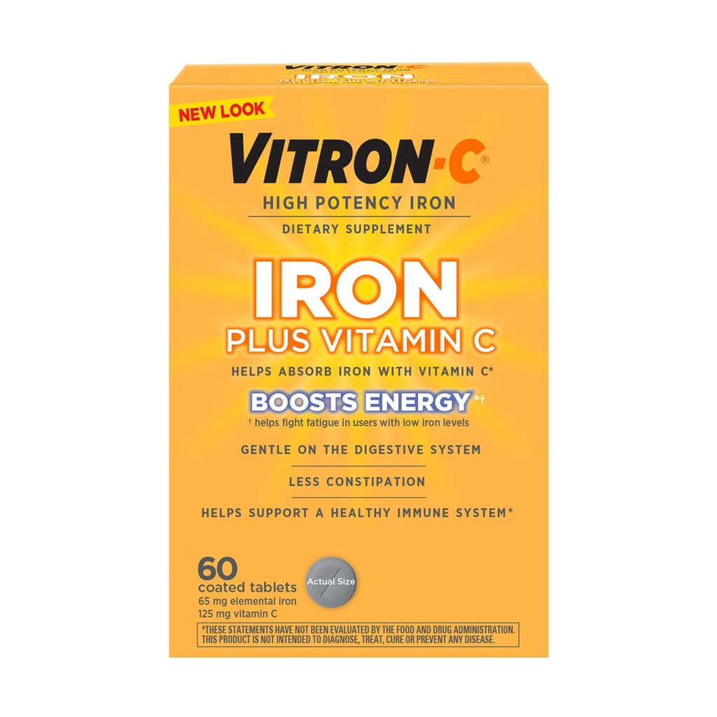 Vitron-C Multivitamin Tablet 63736012301 1 Şişe, Şişe başına 60