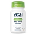 Vital Nutrients Hayvanlar ve Kediler için Probiyotikler | Köpek Probiyotikleri Digestive Health, Gut Health, Occasional Diarrhea* | Tasty Meat Flavor | Non-GMO | Hyperbiyotikler | 60 Micro Tabletler