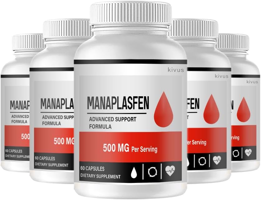 (5 πακέτο) Manaplasfen - Manaplasfen Προηγμένη υποστήριξη (300 κάψουλες)