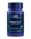 Life Extension Mega GLA Sesame Lignans, Omega-6 Fatty asitleri sağlıklı bir enflamatuar yanıt, Gluten Free, Non-GMO, 30 softgels