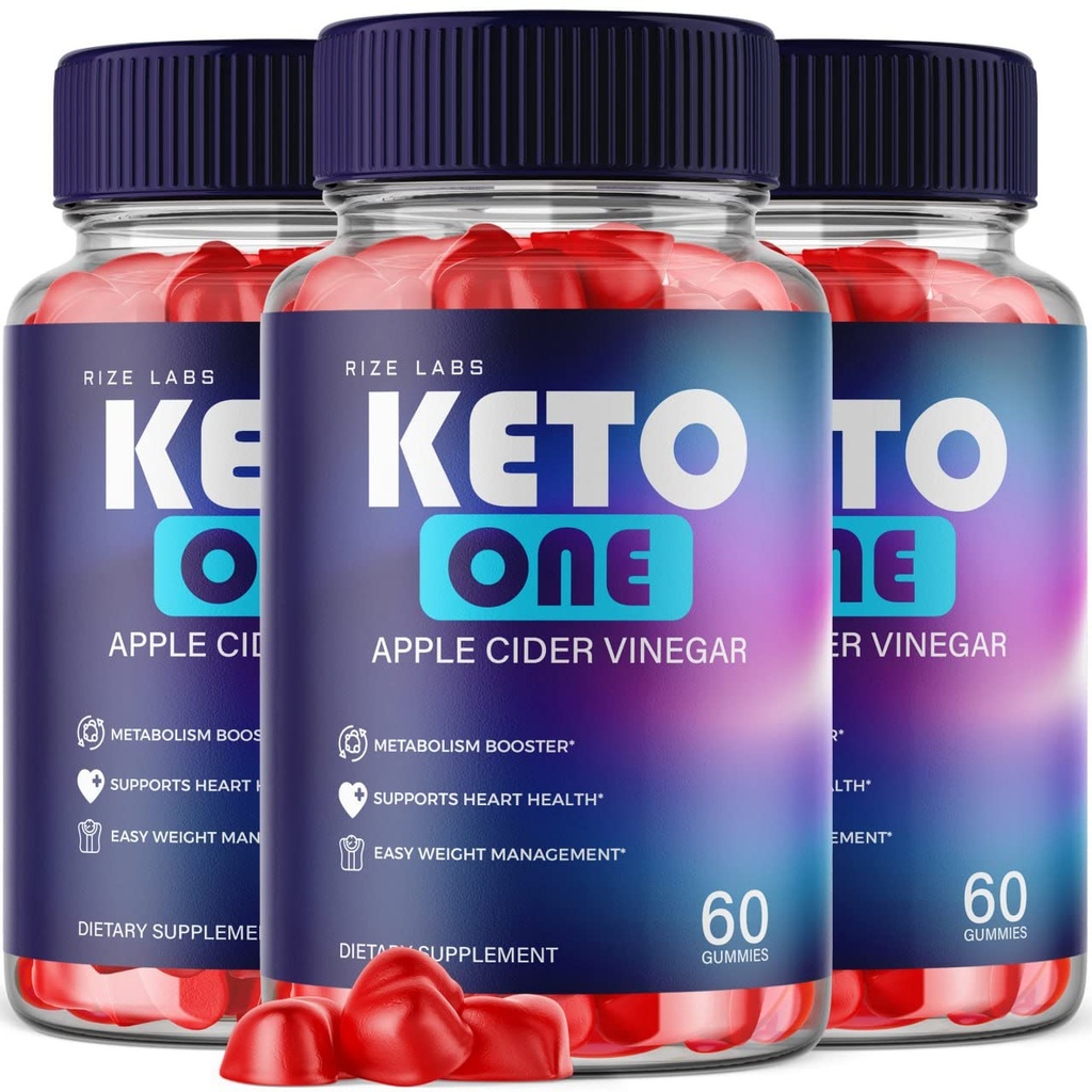 rize labs - Keto One ACV Gummies για απώλεια βάρους - με μηλίτη μηλίτη ξύσμα - Advanced Formula Energy Supplement Burns Bely Fat (180 Gummies)