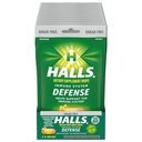 HALLS Άμυνα Ποικιλόμορφα Εσπεριδοειδή ζάχαρη δωρεάν βιταμίνη C σταγόνες, συμπλήρωμα διατροφής σταγόνες, 12 τσάντες των 25 σταγόνες (300 συνολικές σταγόνες)