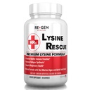 Re+Gen Beslenme Lysine Kurtarma, Amino Asit Supplement for Güçlü Immune Health & Collagen Synthesis in Women & Men, Lips & Skin Health, Natural, Pure L-lysine, 90 Capsules, 45 Day Supply