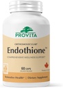 PROVITA Endothione | Glutathione ATM | Supports Natural L-Glutathione Production | Precursors with çinko, Selenium & Probiyotik | Detox Support | Immune Health | Liver Function | 60 Veg Capsules