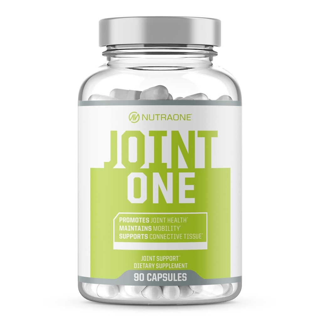 NutraOne tarafından ortak bir destek - Kadınlar ve Erkekler için Ortak Sağlık Kolajn, Glucosamine ve Turmeric* (90 Capsules)