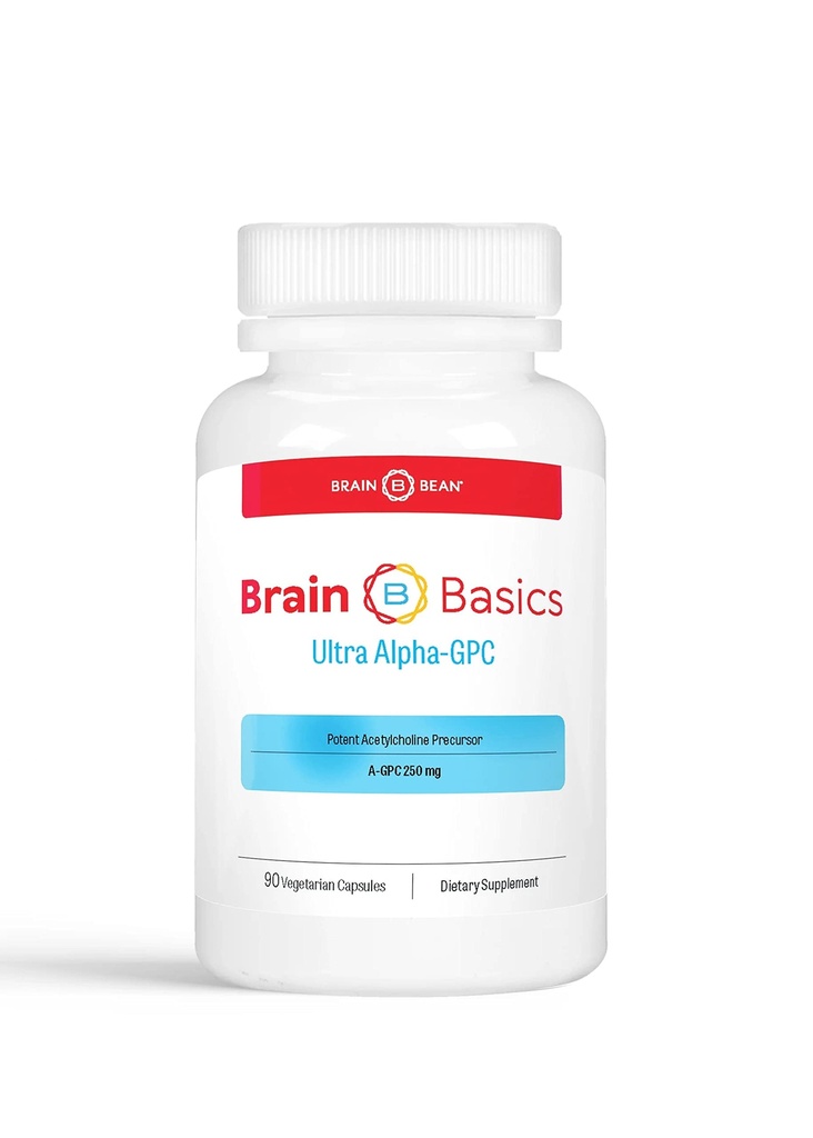 Brain Basics Ultra Alpha- GPC 500 mg A- GPC 90 Μερίδες