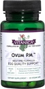 Vitanica Ovum P.M. - Egg Quality Support with Vitamin D3, Alpha Lipoic Acid & Melatonin - Works Best with Ovum A.M. - Herbal Dietary Supplement for Women's Health - Lady - 30 Vegan Caps