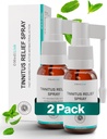 Medilisk Tinnitus Relief Spray – Ringing Ears için Tinnitus Yardımı – Herbal Ear Care Products – Tinnitus Tedavisi Önlemleri – Non-Steroidal & Hipoallergenic – 1 Fl Oz – 2 Paket