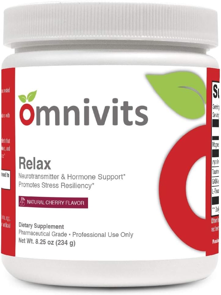 Doğal Cherry Flavor | Magnezyum as Albion Di-Magnesium Malate, Myo-Inositol, Taurine, GABA, L-Theanine (Suntheanine) | Sağlıklı Kan Baskısı, Duygusal Sağlık / Toz 60