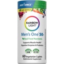 Rainbow Light Multivitamin for Men 50+, Vitamin C, D & çinko, Probiyotiks, Men's One 50+ Multivitamin Yüksek Potency Immune Support, Non-GMO, Vegetarian, 60 Tabletler