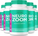 (5 Pack) Nöro Zoom Tamam, Nöro Zoom Organik Hafıza Formula'i Destekleme, Beyin Sissinin Olumsuz Etkilerini Azmak için Nöro Zoom, Memory'ı güçlendirmek için kullanılır, NeuroZoom değerlendirmeleri (300 Capsules)