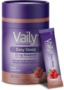 Vaily Liquid Melatonin 10mg, εκχύλισμα λεμονιού Βελτιωμένοι κύκλοι ύπνου - Raspberry Flavored Sleep Συμπληρώματα, Sleep Aid Liquid for Adults - Chamomile Extract Natural Sleep & Relaxation Aid - 30 Δόσεις