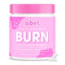 Obvi Collagenic Burn | Collagen Peptide Supplement with Green Tea Extract | 30 Hizmet (120 Capsules)