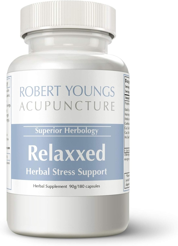 Χαλαρώστε — Best Herbal Formula for Stress Panic Attack (180 Κάψουλες) 