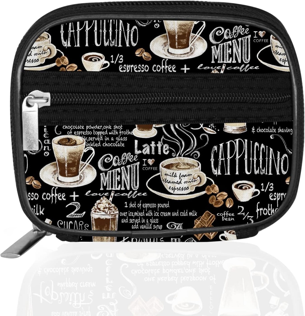 Serfeymi Weekly Travel Pill Organizer Pill Case for Purse with Reforce 7 Day Pill Box, Fashionable Travel Medicine Organizer Pill Konteyner for Medicine, Vitamin, Supplement - Black 02