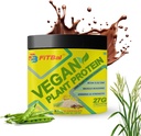 Vegan Plant protein Toz Pea, Brown Rice protein 250 gram(7 hizmet) Sayı-36 G 27 G Protein Servis, Glutamine -4.35gm BCAA-3.53GM