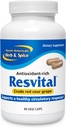 Kuzey Amerika Herb ve Spice, Resvital Capsules, 90-Count