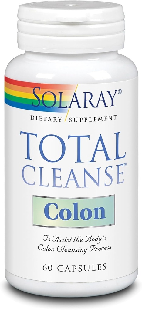 SOLARAY Total Cleanse Colon, Veg Cap (Btl-Plastik) | 60 Kont