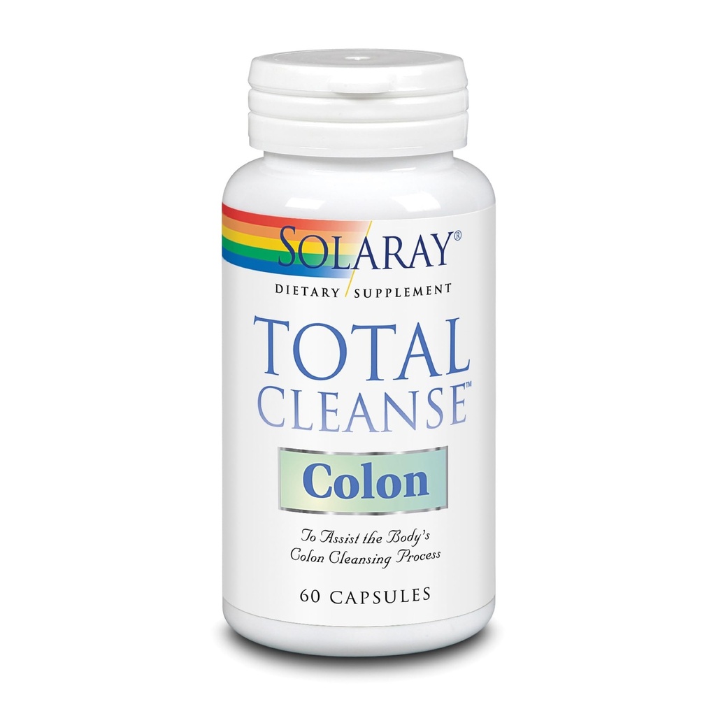 SOLARAY Total Cleanse Colon, Veg Cap (Btl-Plastik) | 60 Kont