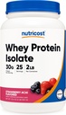Nutricost Whey proteini (Strawberry Acai, 2 Pounds)