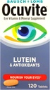 Bausch & Lomb Ocuvite με λουτεΐνη - 120 δισκία