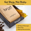 TruBrain Nootropic Coffee Advancedr - Focus, Energy, Clarity. Hızlı Absorbing Nootropics | Beyin Umutları | Hafızayı Geliştir | Procrastination