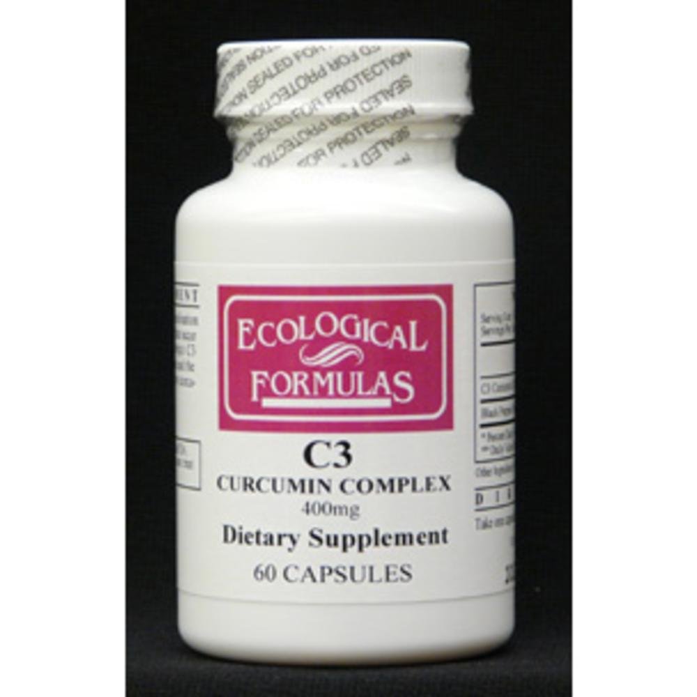 Οικολογικές Φόρμουλες, C3 Curcumin Complex 400 mg 60 Κάψουλες