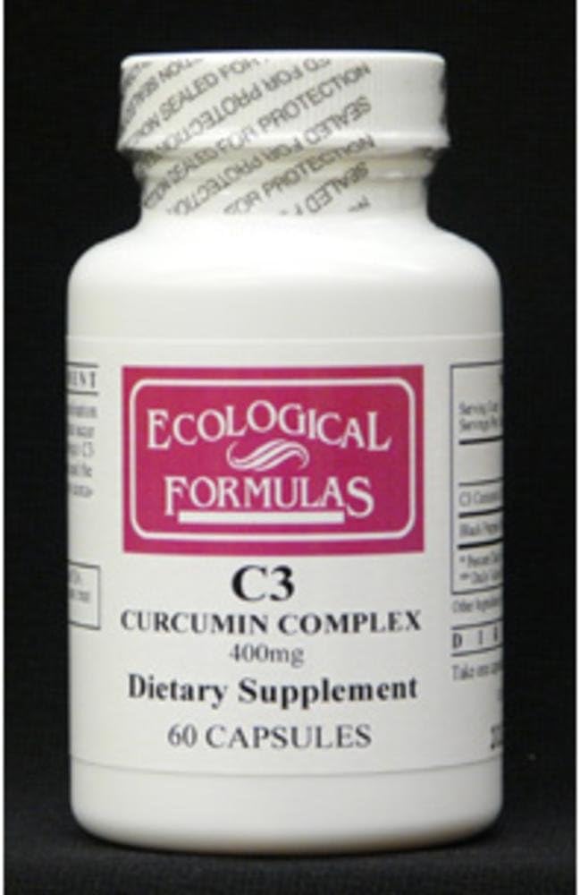Ekolojik Formulaler, C3 Curcumin Kompleksi 400 mg 60 Capsules