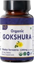 Gokshura 120 Tabletler | Tribulus Terrestris (Gokshura) | USDA Organik sertifikalı| Destekler Immunity and Strength | Organic and Natural 120tabris