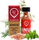 4Elementum Sinus Himalaya Tuz Inhaler - Doğal Eucalyptus, Peppermint ve Rosemary - Allergies, Colds ve Congestionion