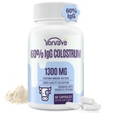 Συμπληρώματα καψακίων Βοοειδών 1300mg - Extra High 60% IgG Bovine Colostrum - Οστό, Άσκηση, Ανοσοποιητικό - 60 Κάψουλες