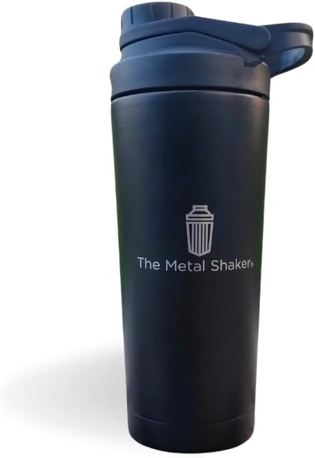 24 Ounce Paslanmaz Çelik Protein Shaker Şişe