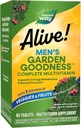 Ο Δρόμος της Φύσης Ζωντανός! Garden Goodness Men's Multivitamin, One Serving of Veggies and Fruits**, Υψηλής Ικανότητας Β- Βιταμίνες, 60 Tablets