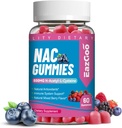 NAC Gummies 800 mg, N-Acetyl Cysteine Supplement, NAC Supplement for Immune System & Antioxy, Non-GMO, Gluten Free, Vegan - 60 Counts