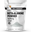 Sadece! - Beta-Alanine Toz, Pre-Workout Supplement, 250g Bulk, Unflavored, 3000 mg Per Servis (250g / 83 Hizmet)