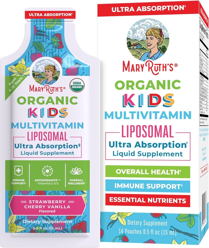 MaryRuth Organics Πολυβιταμίνη για παιδιά 
