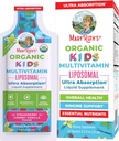 MaryRuth Organics Multivitamin for Kids | Sugar Free | Liquid Vitamins | Immune Support Supplement | Cognitive Health & General Wellness | USDA Organic | Vegan | Non-GMO | 14 Hizmet